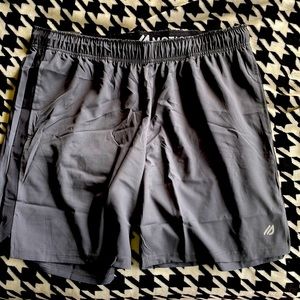 Large gray Athletic shorts brand new never worn